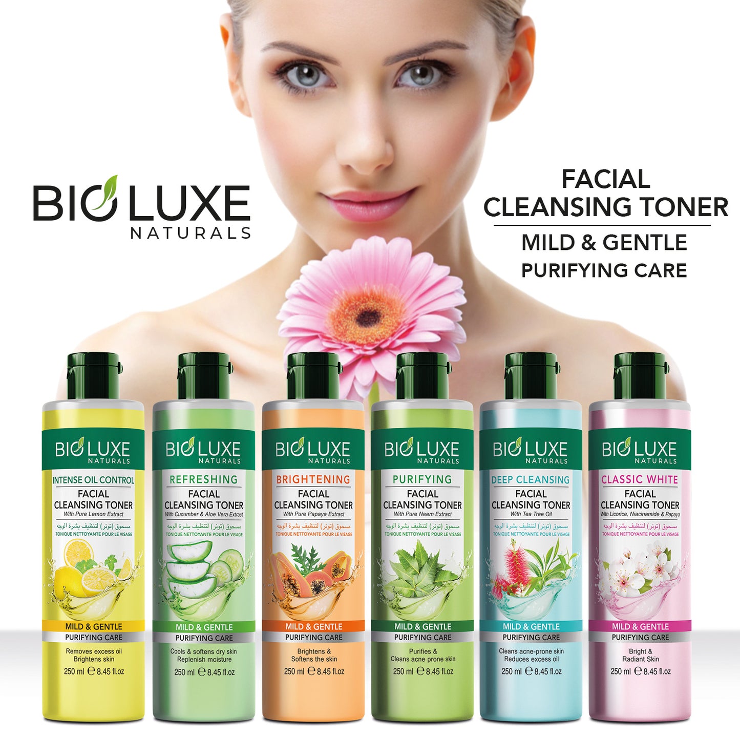 Classic White With Licorice, Niacinamide & Papaya Facial Cleansing Toner