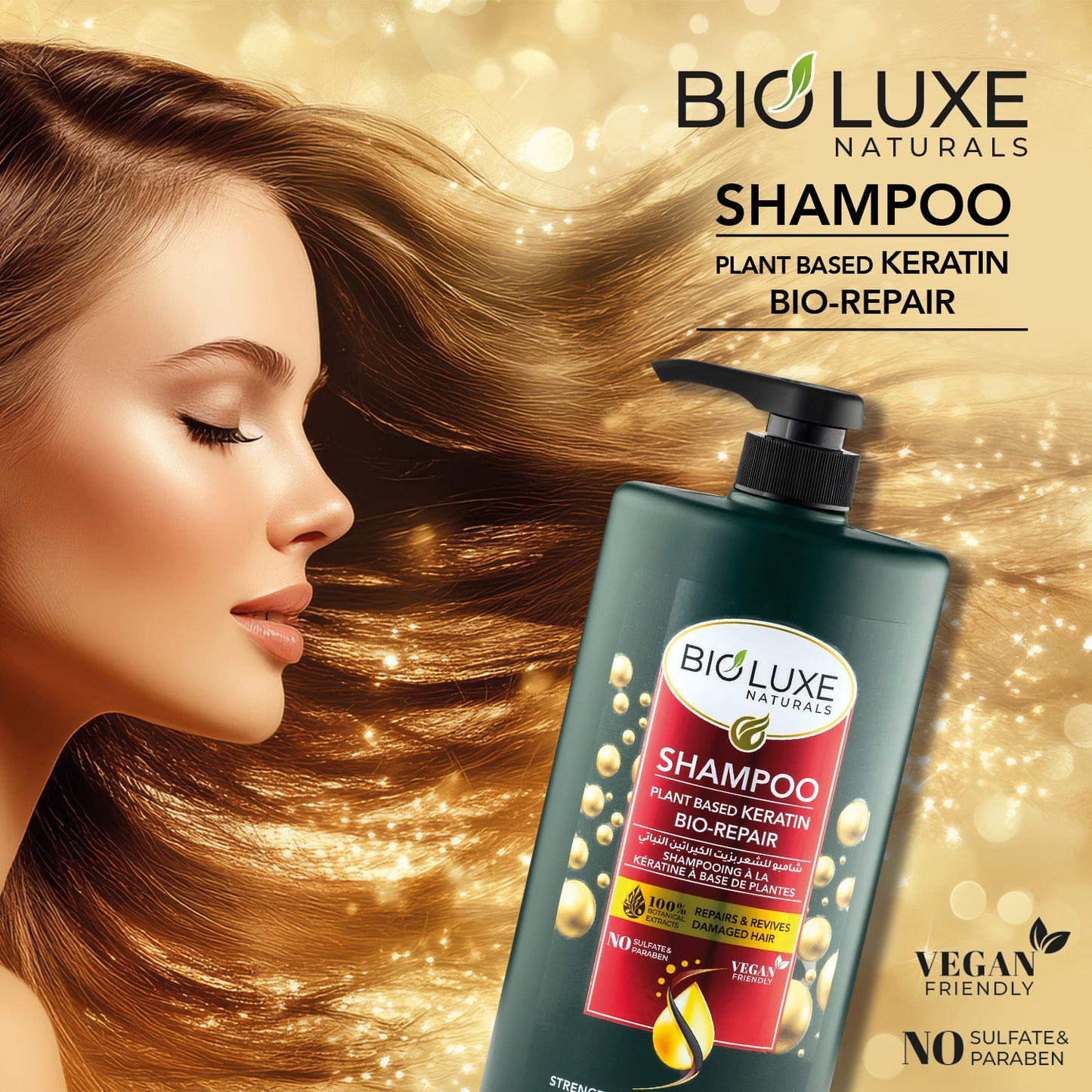 Bio-Repair Plant-Based Keratin Shampoo