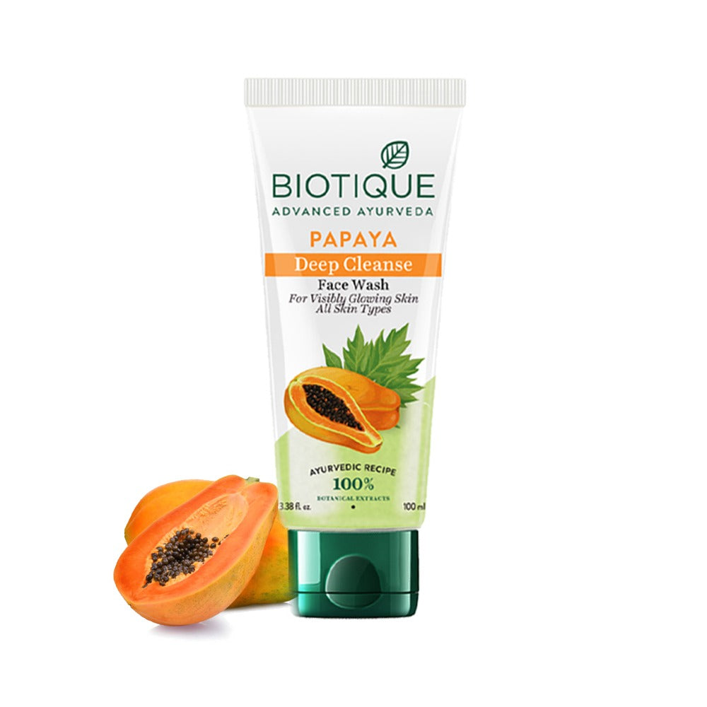 Biotique Bio Papaya Exfoliating Face Wash 100ml