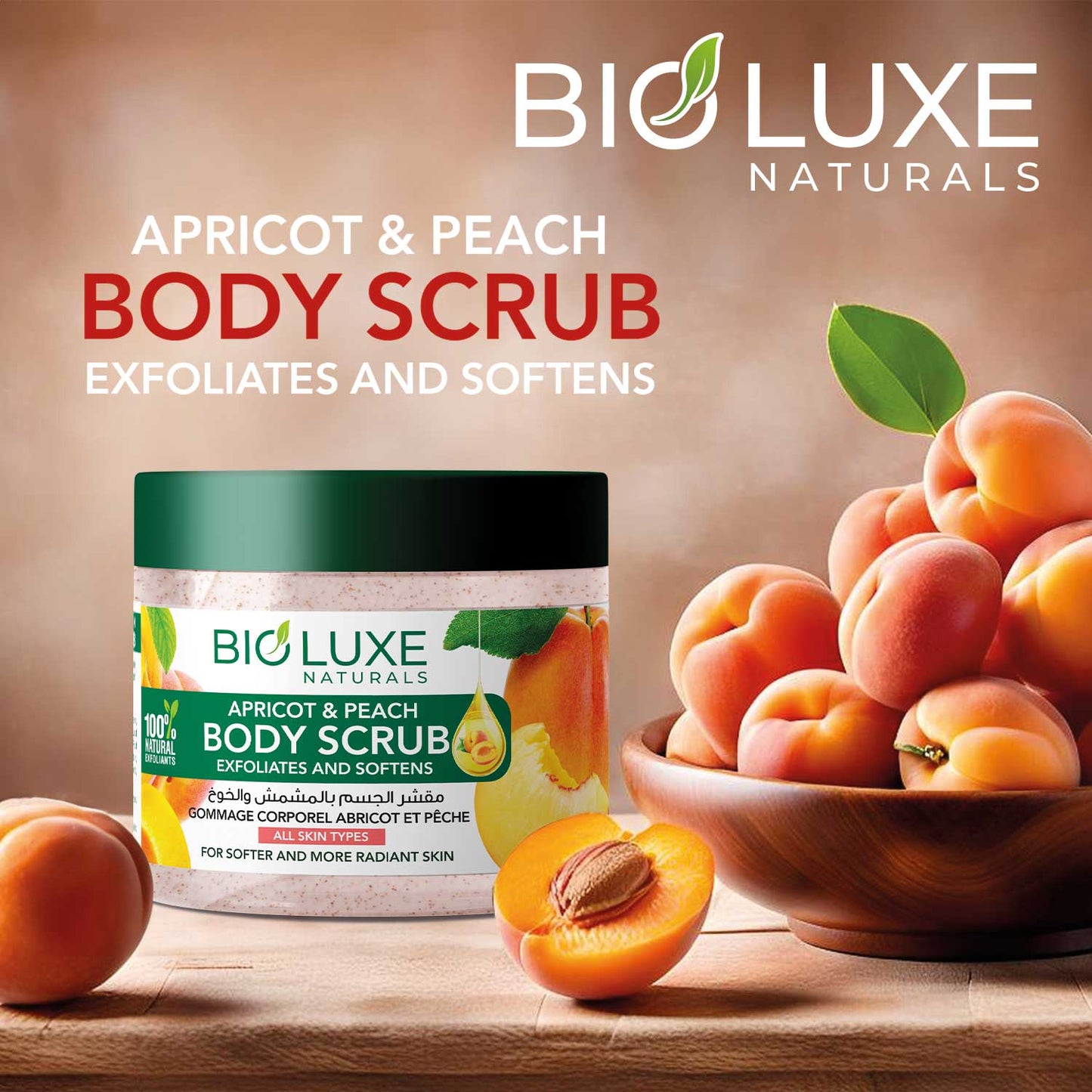 Apricot & Peach Body Scrub