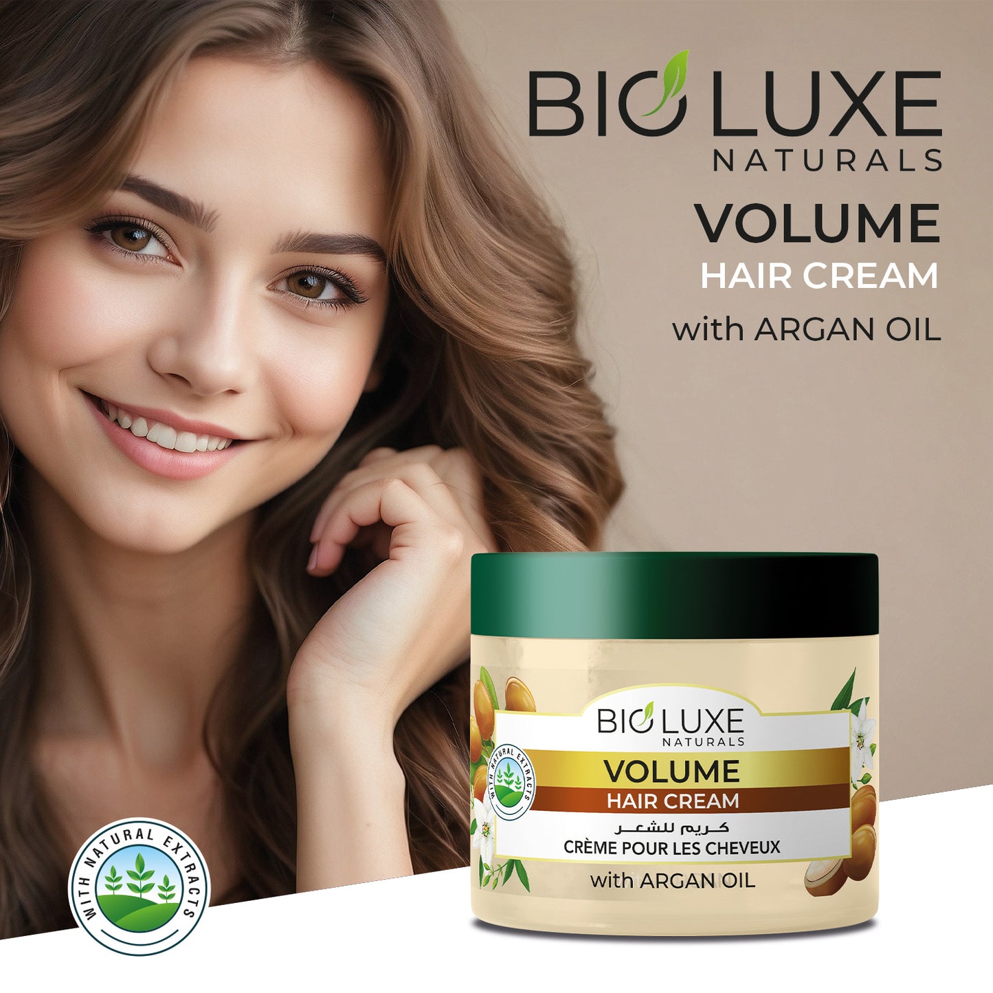 Argan Oil Volume Hair Cream