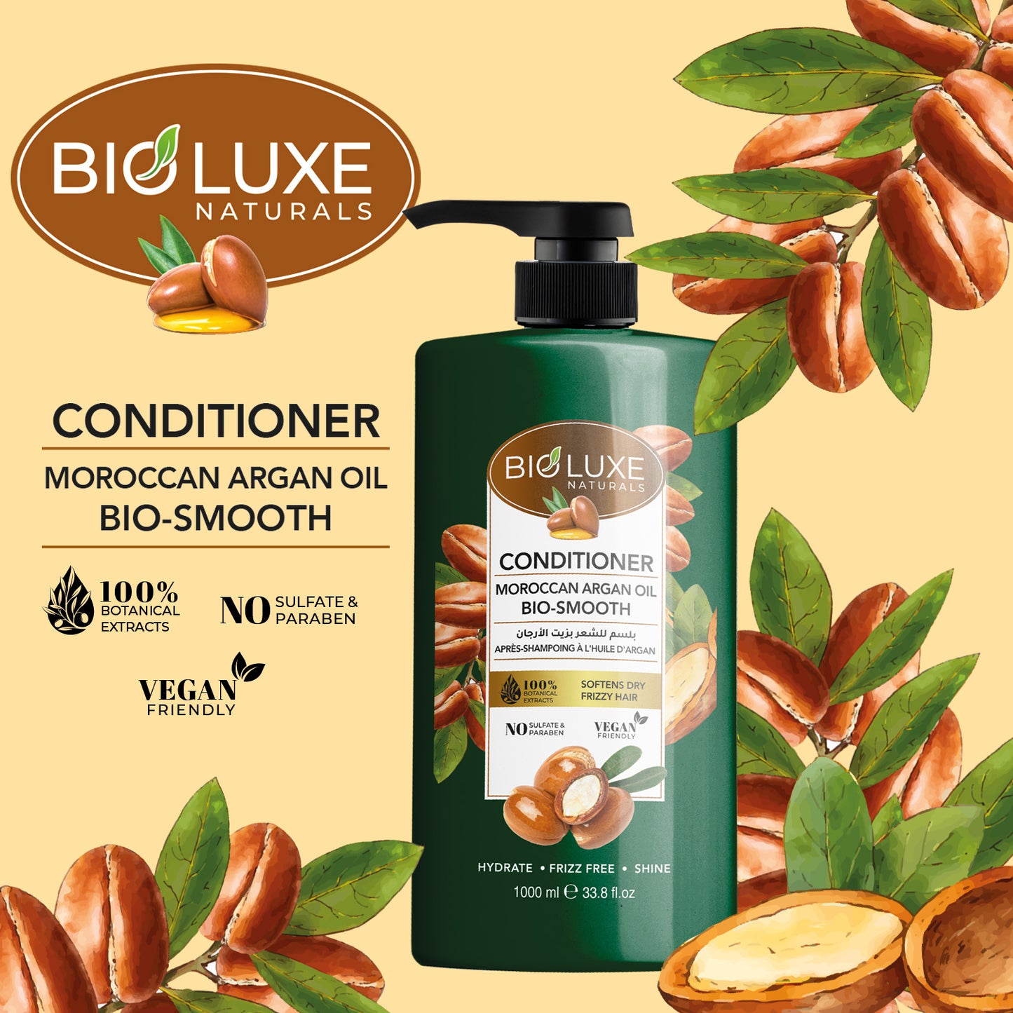 Bio-Smooth Moroccan Argan Oil Conditioner