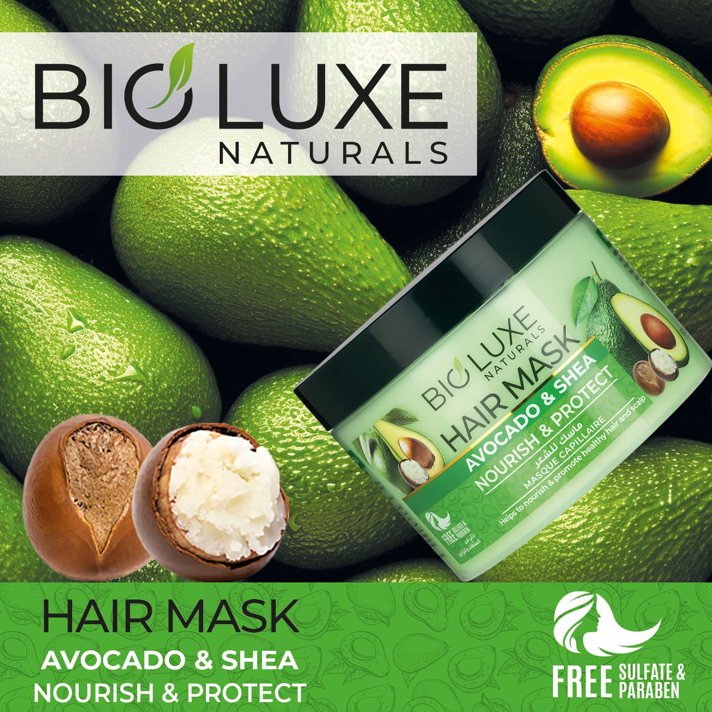 Avocado & Shea Nourish & Protect Hair Mask
