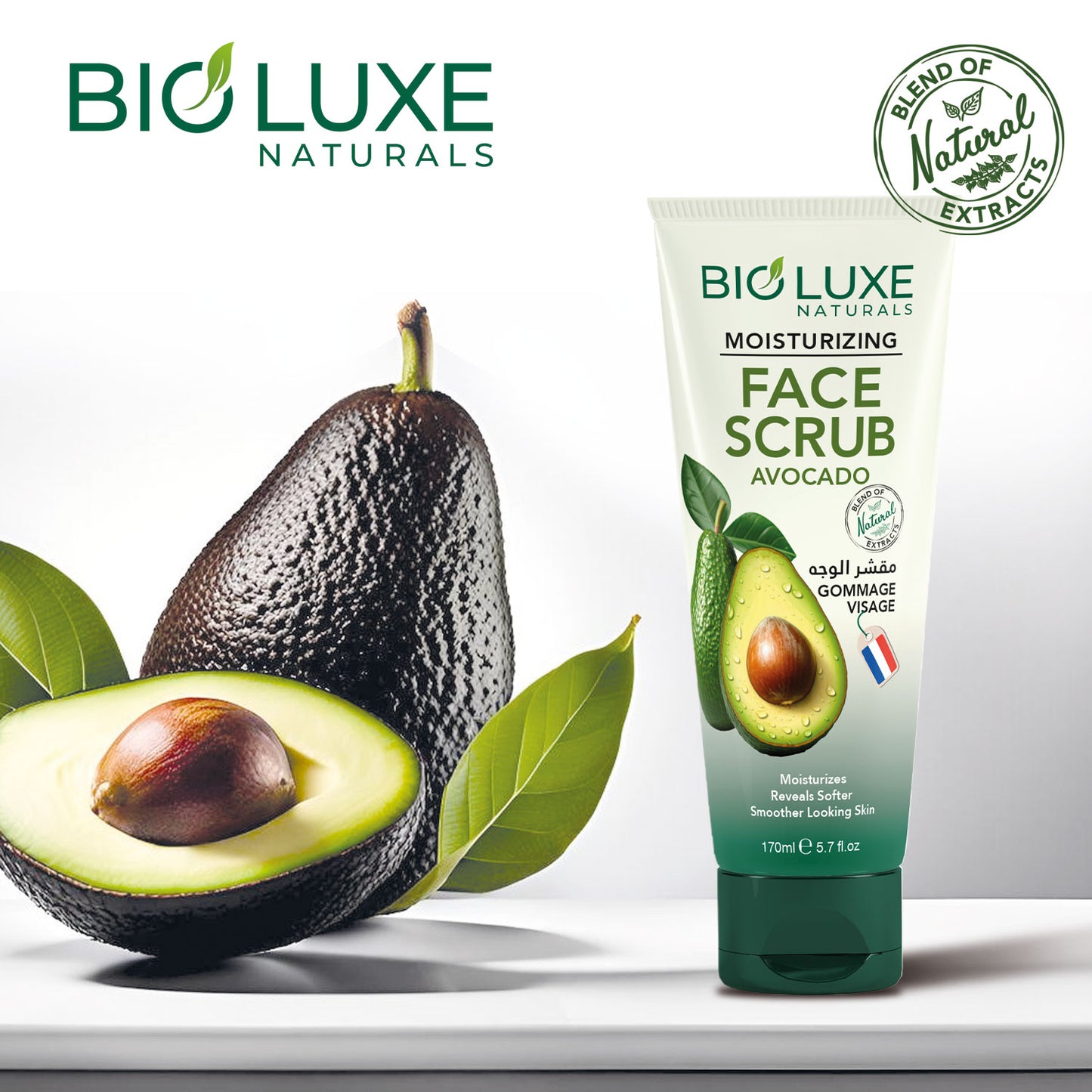 Moisturizing Avocado Face Scrub