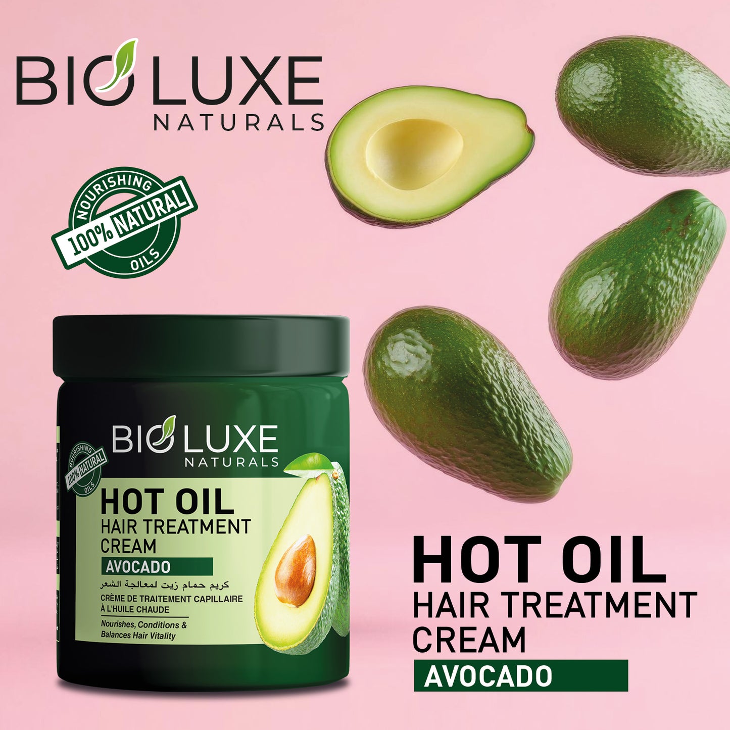Avocado Hot Oil Hair Treatment Cream