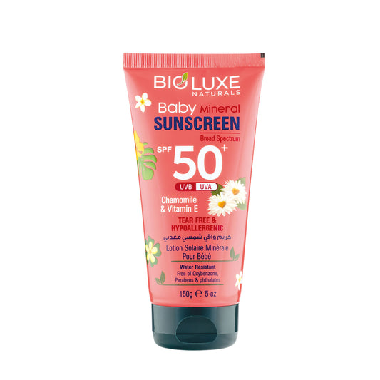 Chamomile & Vitamin E Baby Mineral Sunscreen SPF 50+