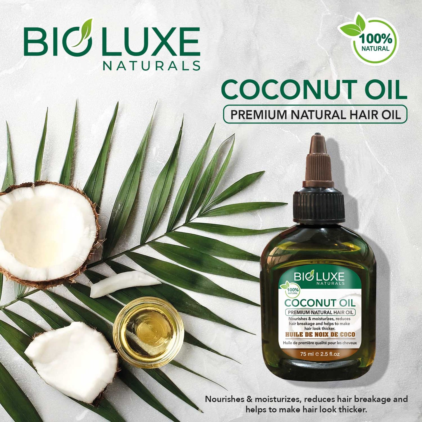 100% Natural Coconut Oil