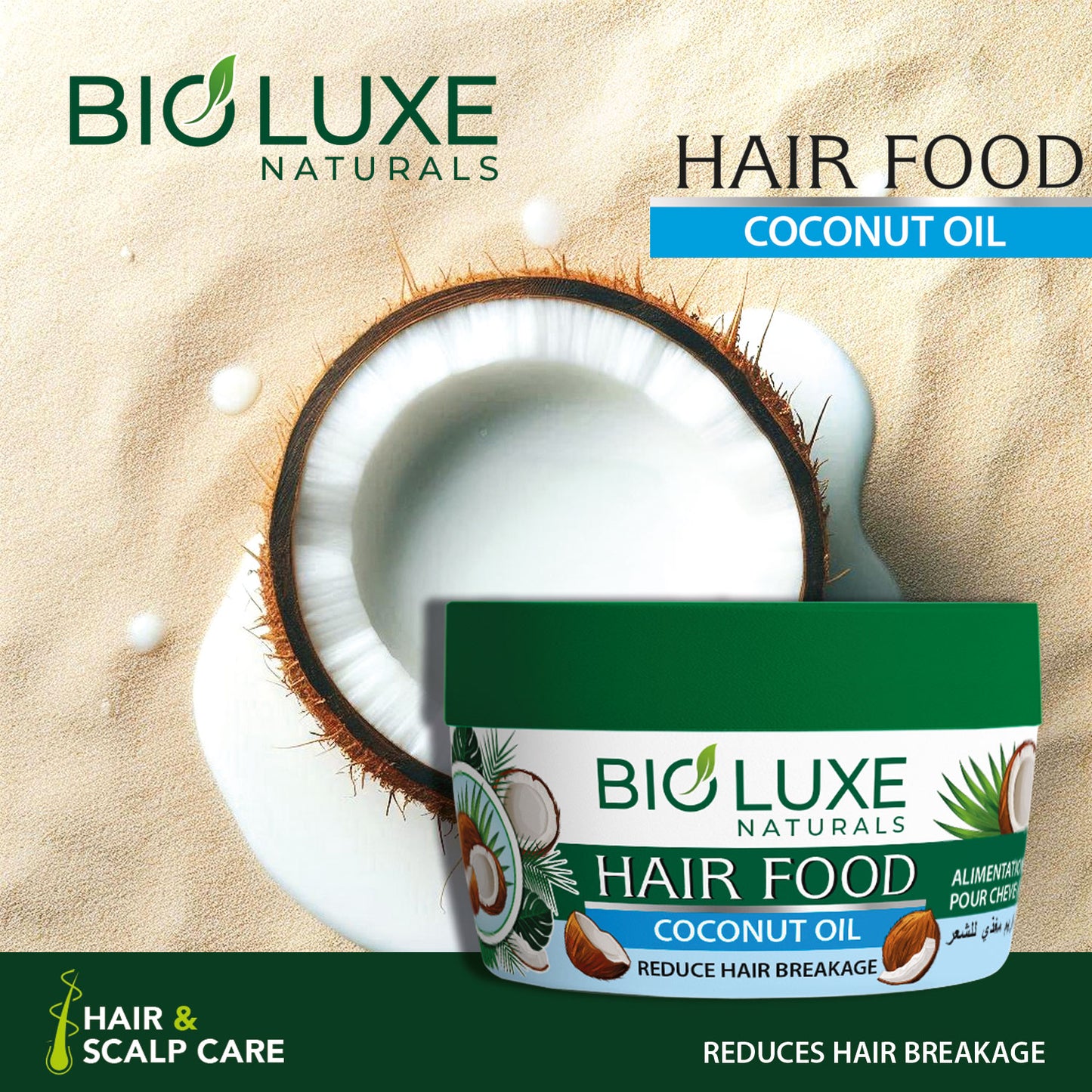 Coconut Oil Hair Food