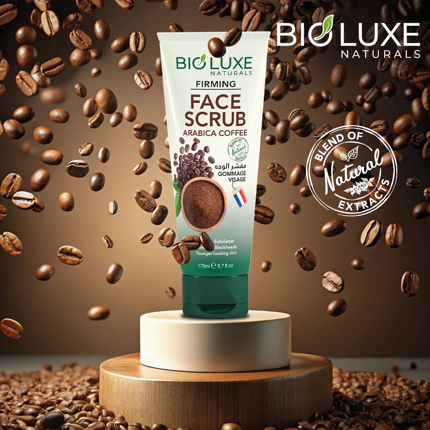 Firming Arabica Coffee Face Scrub