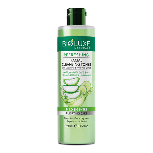 Refreshing With Cucumber & Aloe Vera Extract Facial Cleansing Toner