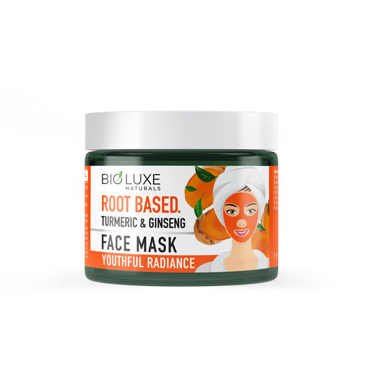 ROOT BASED TURMERIC & GINSENG FACE MASK