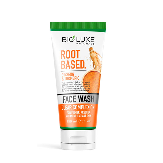 ROOT BASED GINSENG & TURMERIC FACE WASH