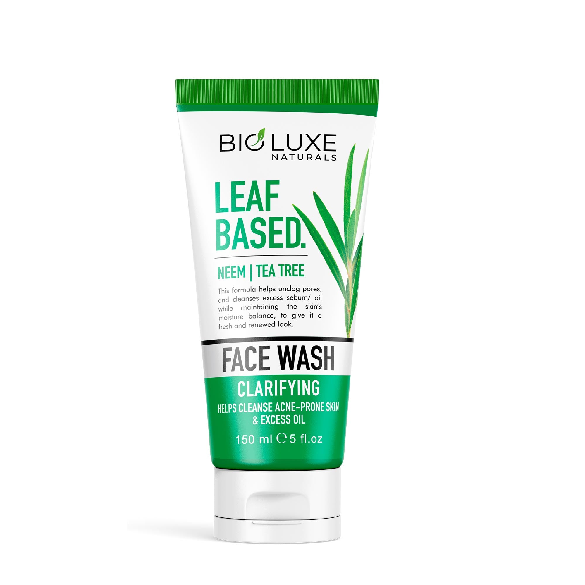 LEAF BASED NEEM & TEA TREE FACE WASH