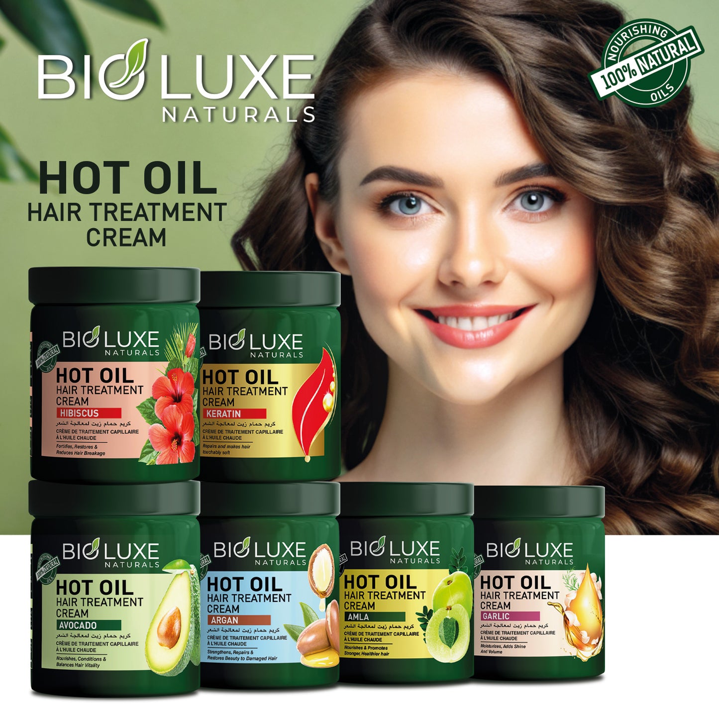 Garlic Hot Oil Hair Treatment Cream