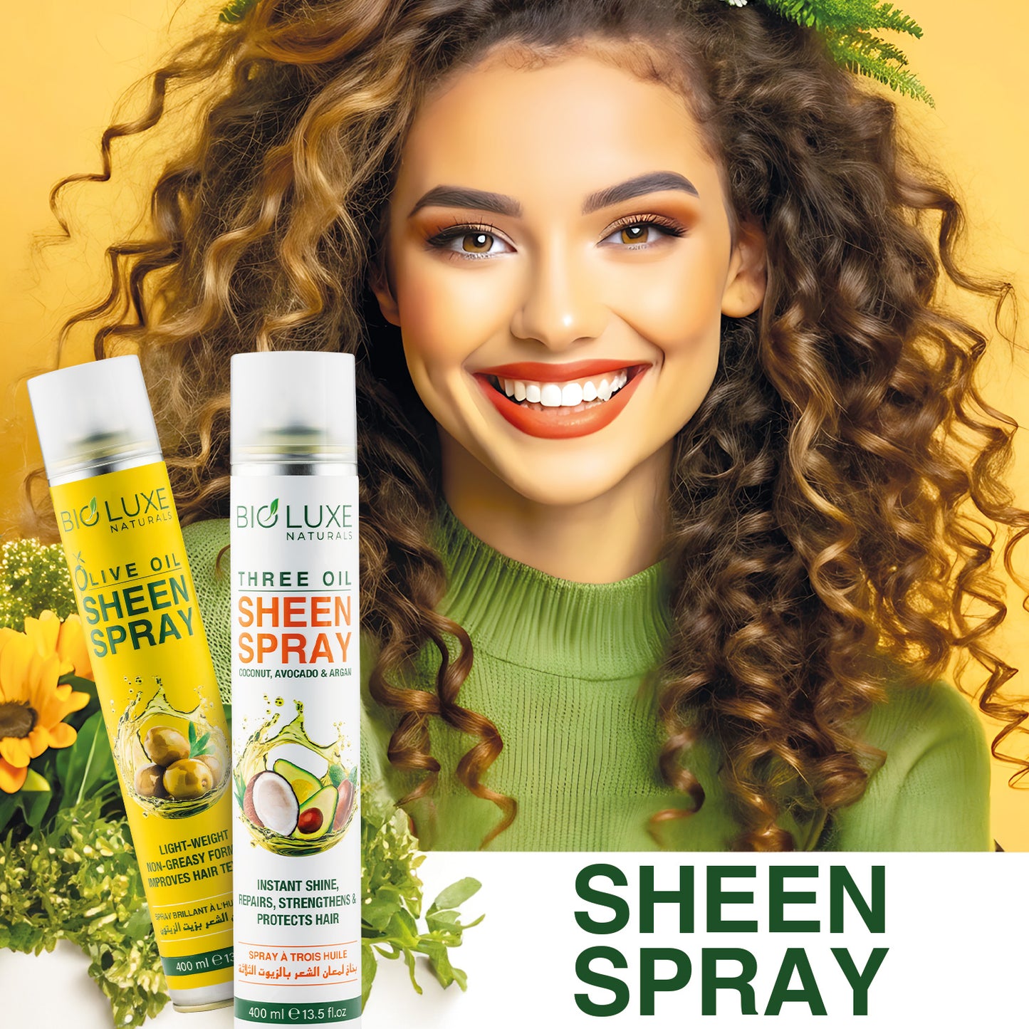 Olive Oil Sheen Spray