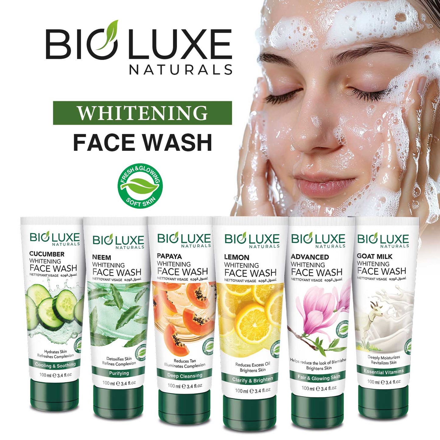 Goat Milk Whitening Face Wash