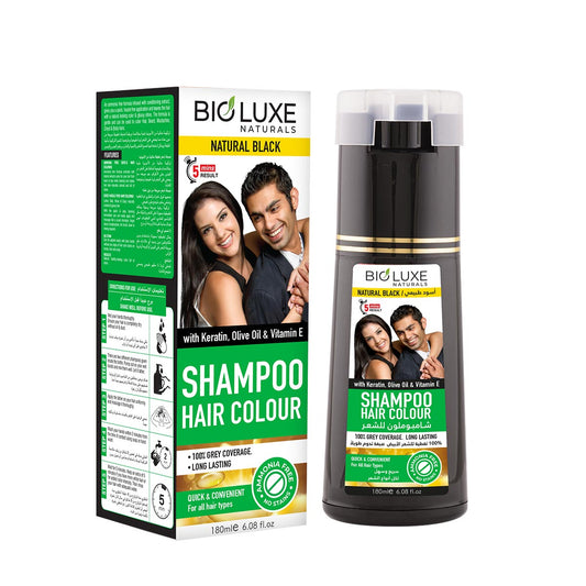 Natural Black Hair Colour Shampoo