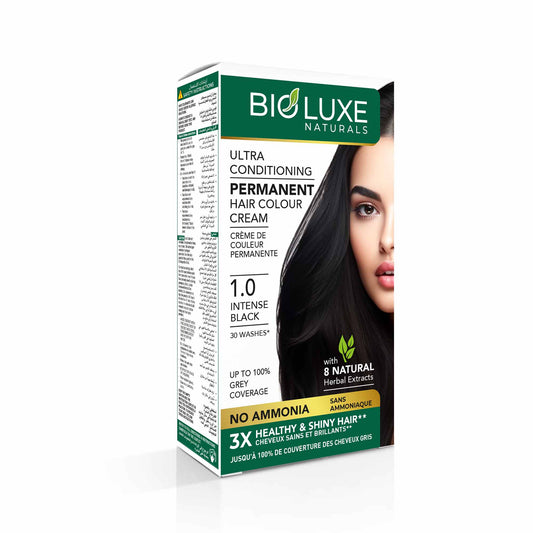 PERMANENT HAIR COLOUR 1.0 INTENSE BLACK