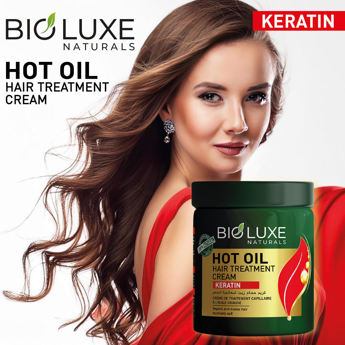 Keratin Hot Oil Hair Treatment Cream