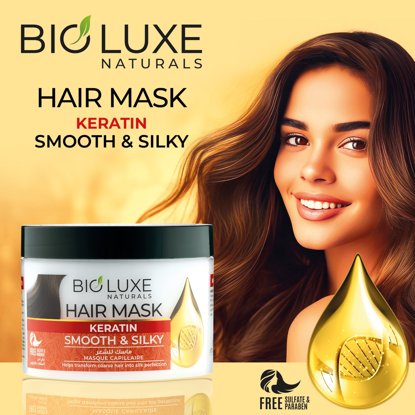 Keratin Smooth & Silky Hair Mask