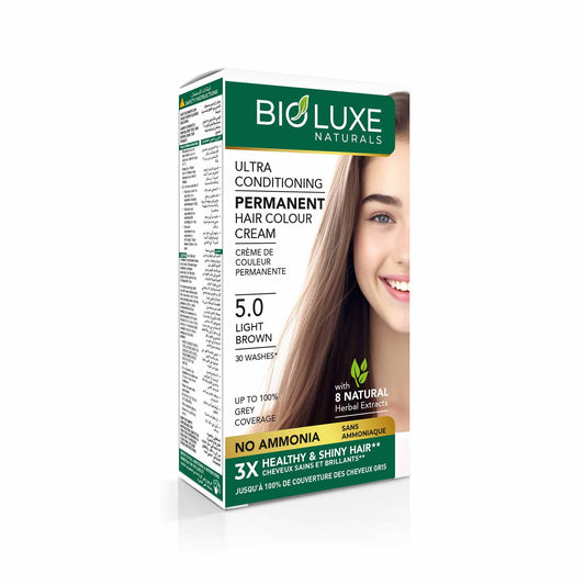 PERMANENT HAIR COLOUR 5.0 LIGHT BROWN