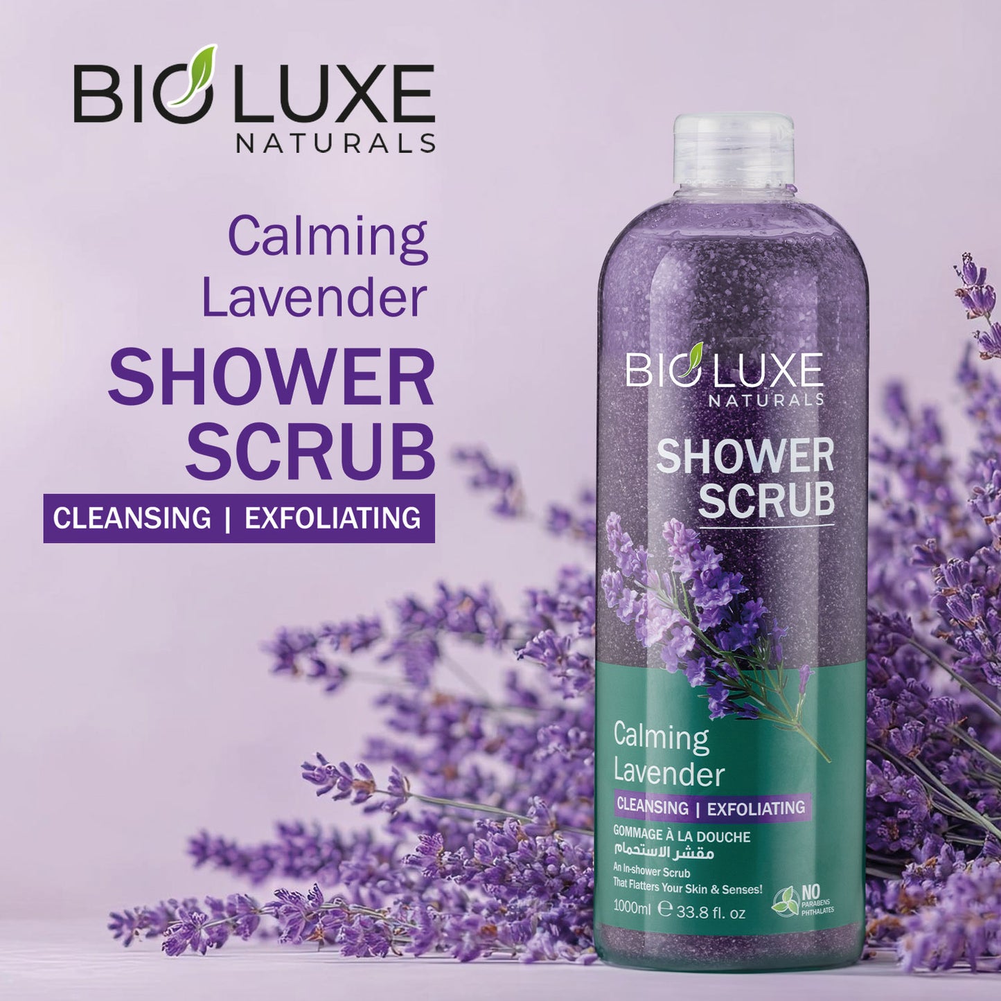 Calming Lavender Shower Scrub