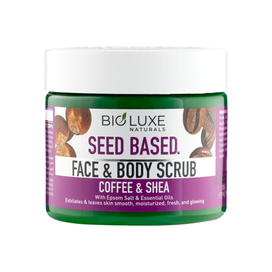 COFFEE & SHEA SEED BASED FACE & BODY SCRUB