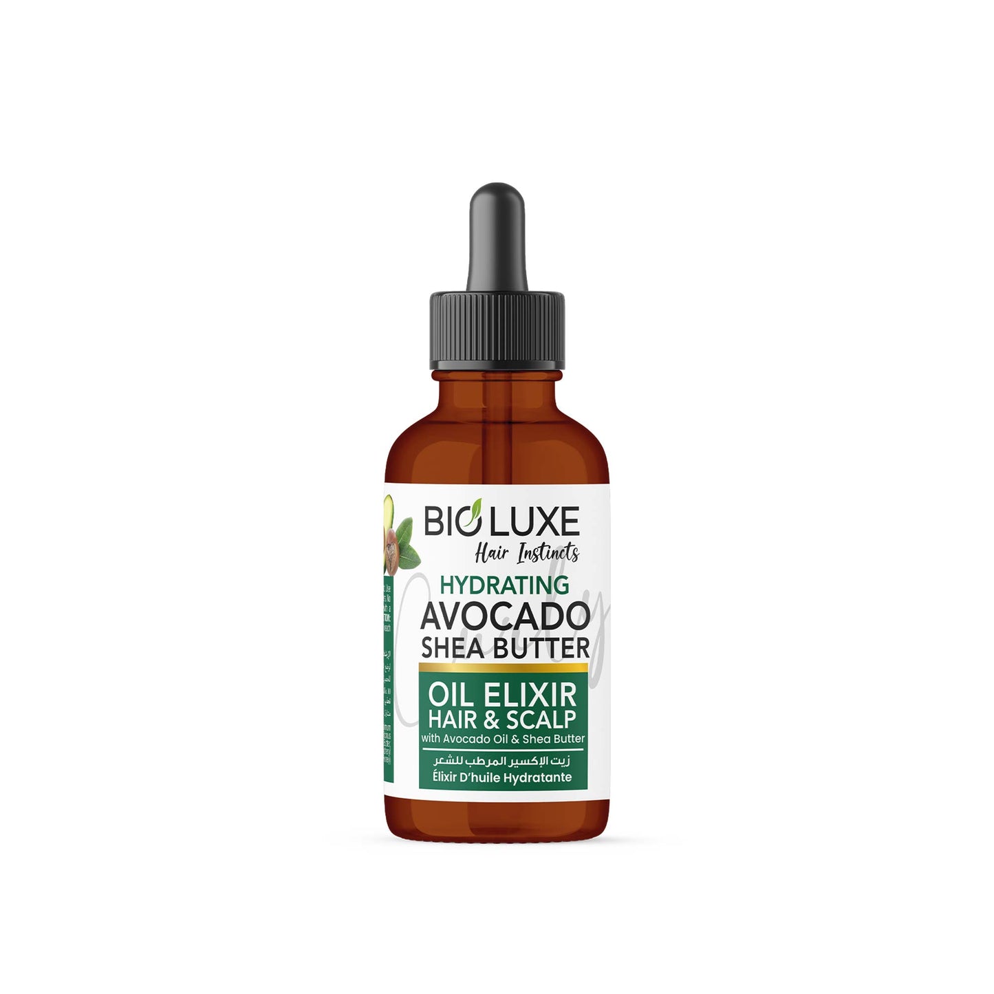 HYDRATING AVOCADO SHEA BUTTER OIL ELIXIR HAIR & SCALP