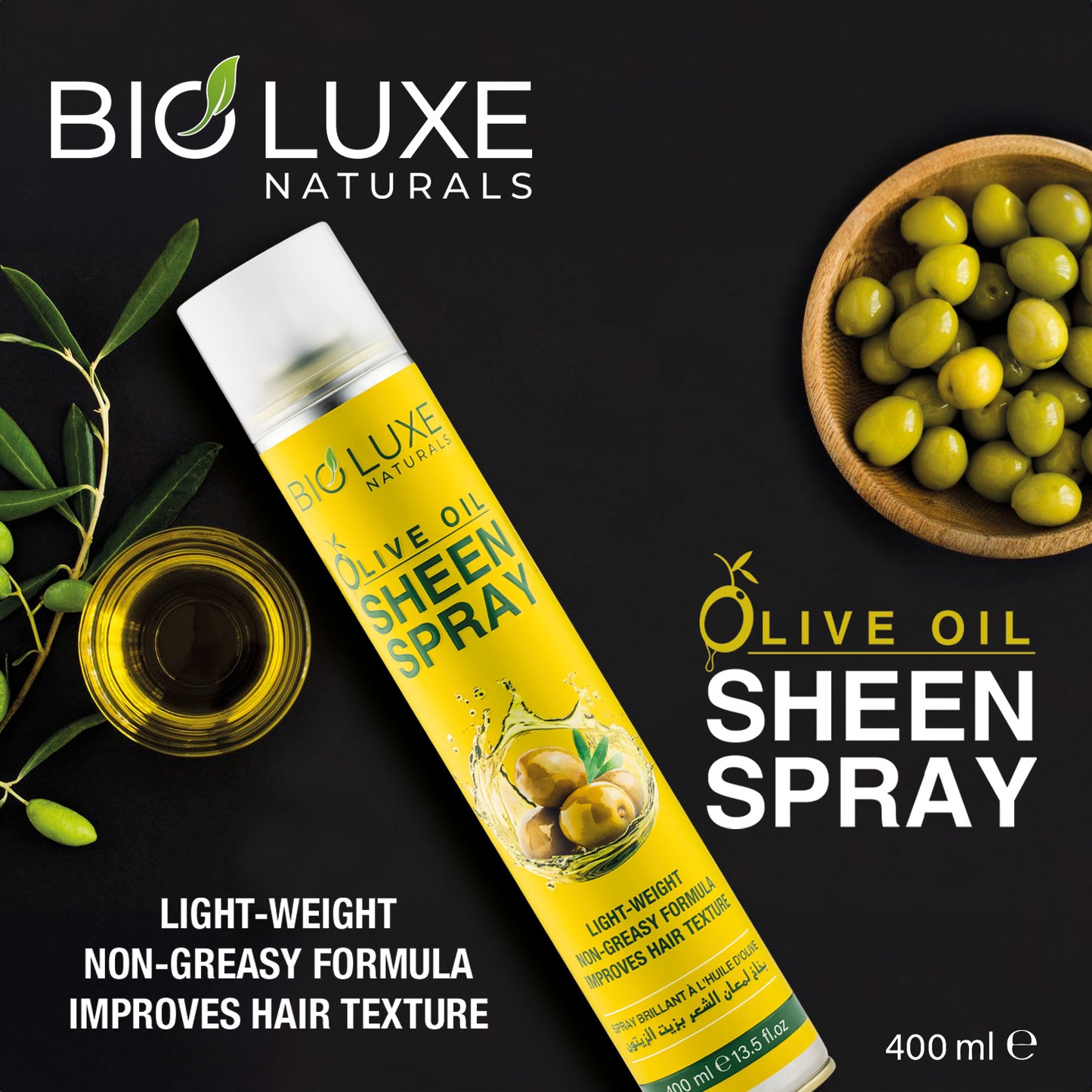 Olive Oil Sheen Spray
