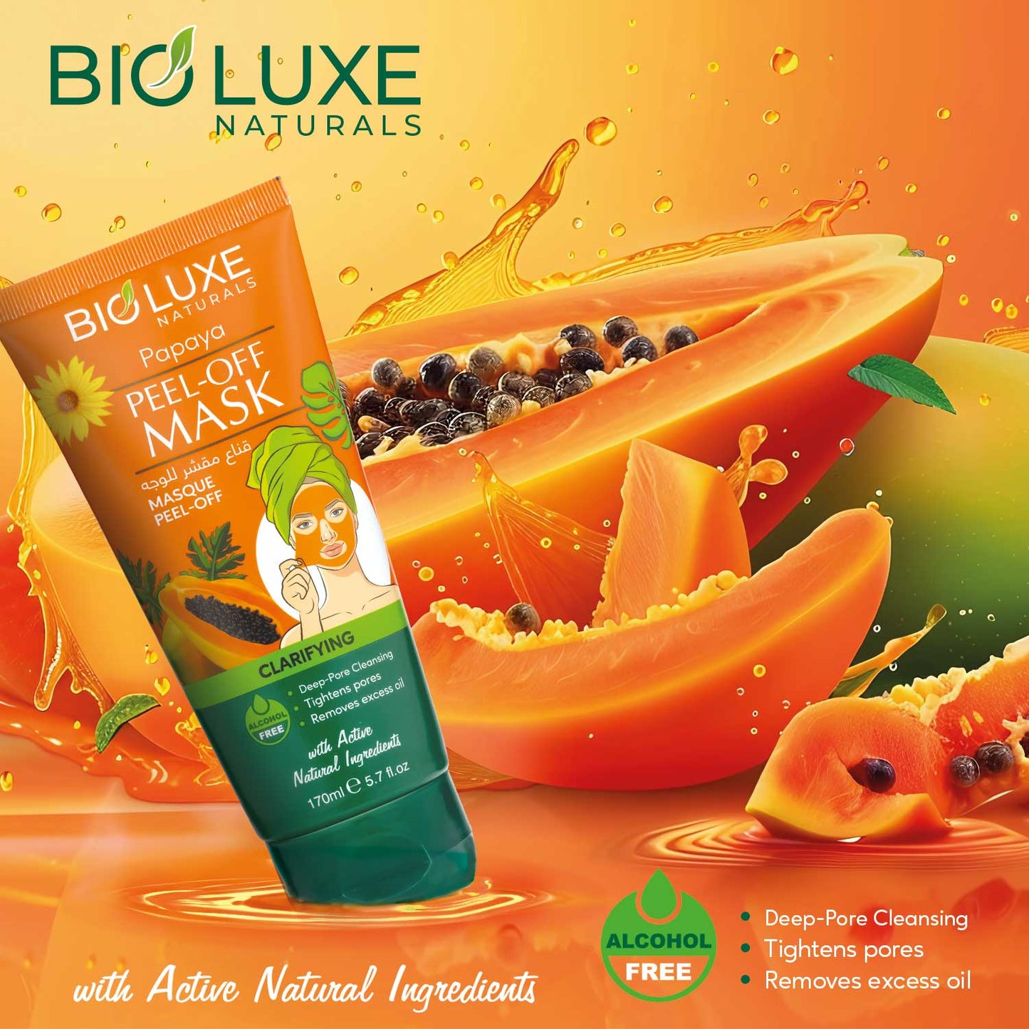 Papaya Clarifying Peel-Off Mask