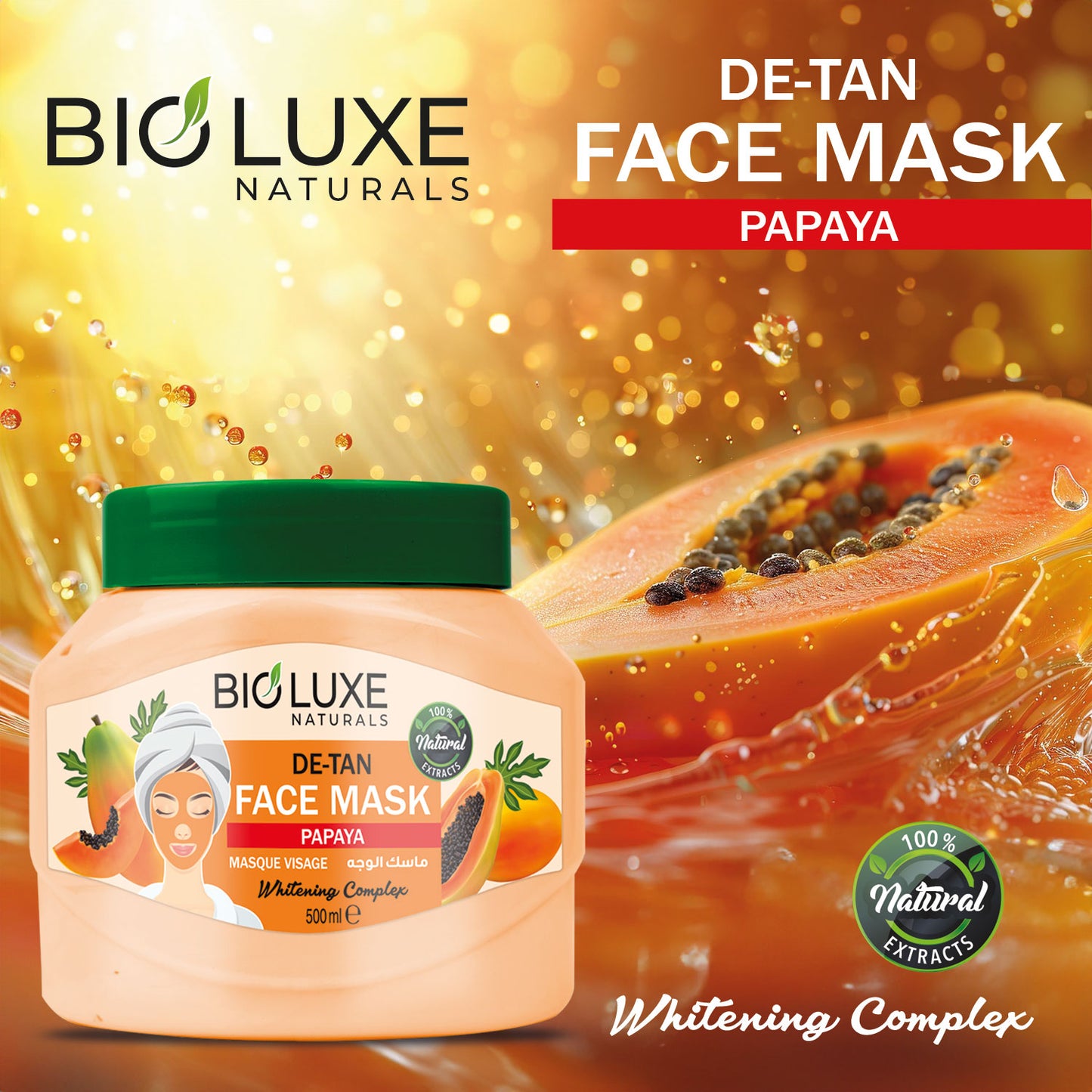 Papaya De-Tan Face Mask
