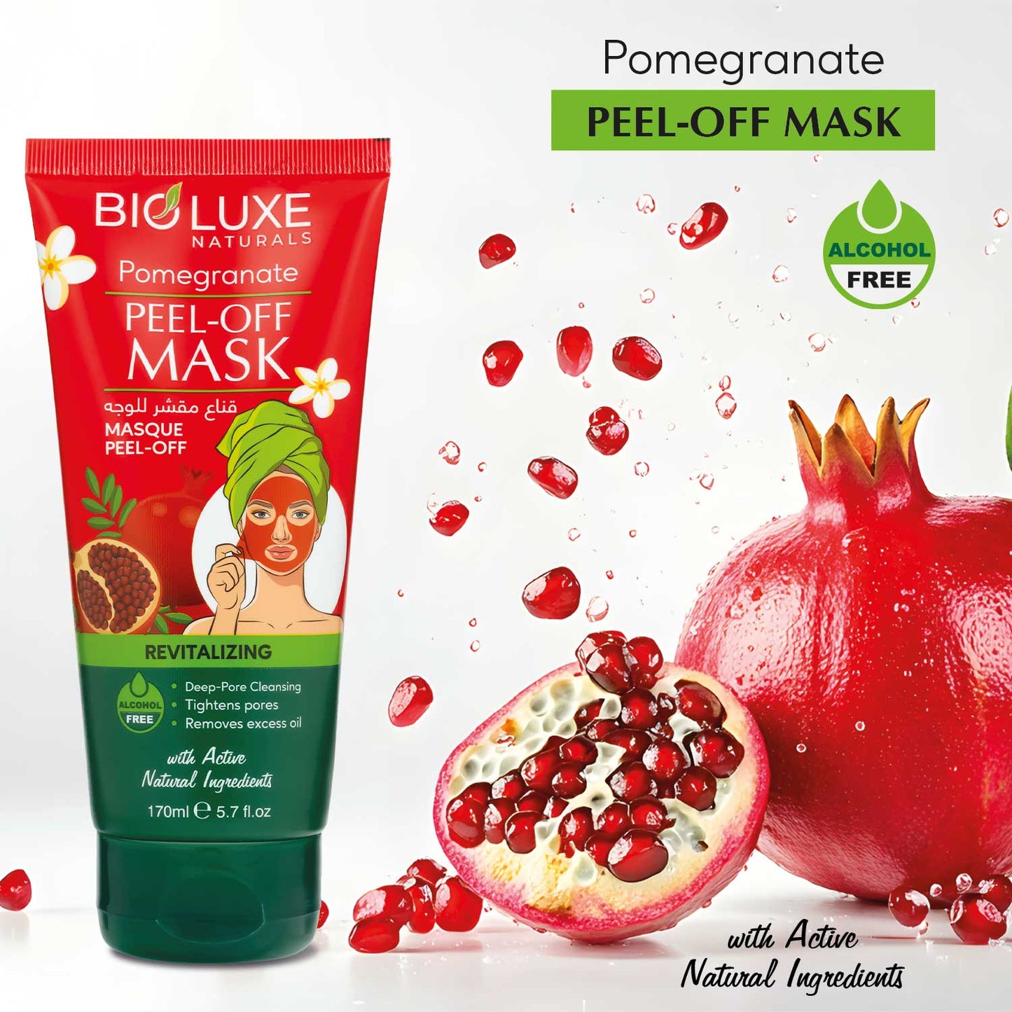 Pomegranate Revitalizing Peel-Off Mask