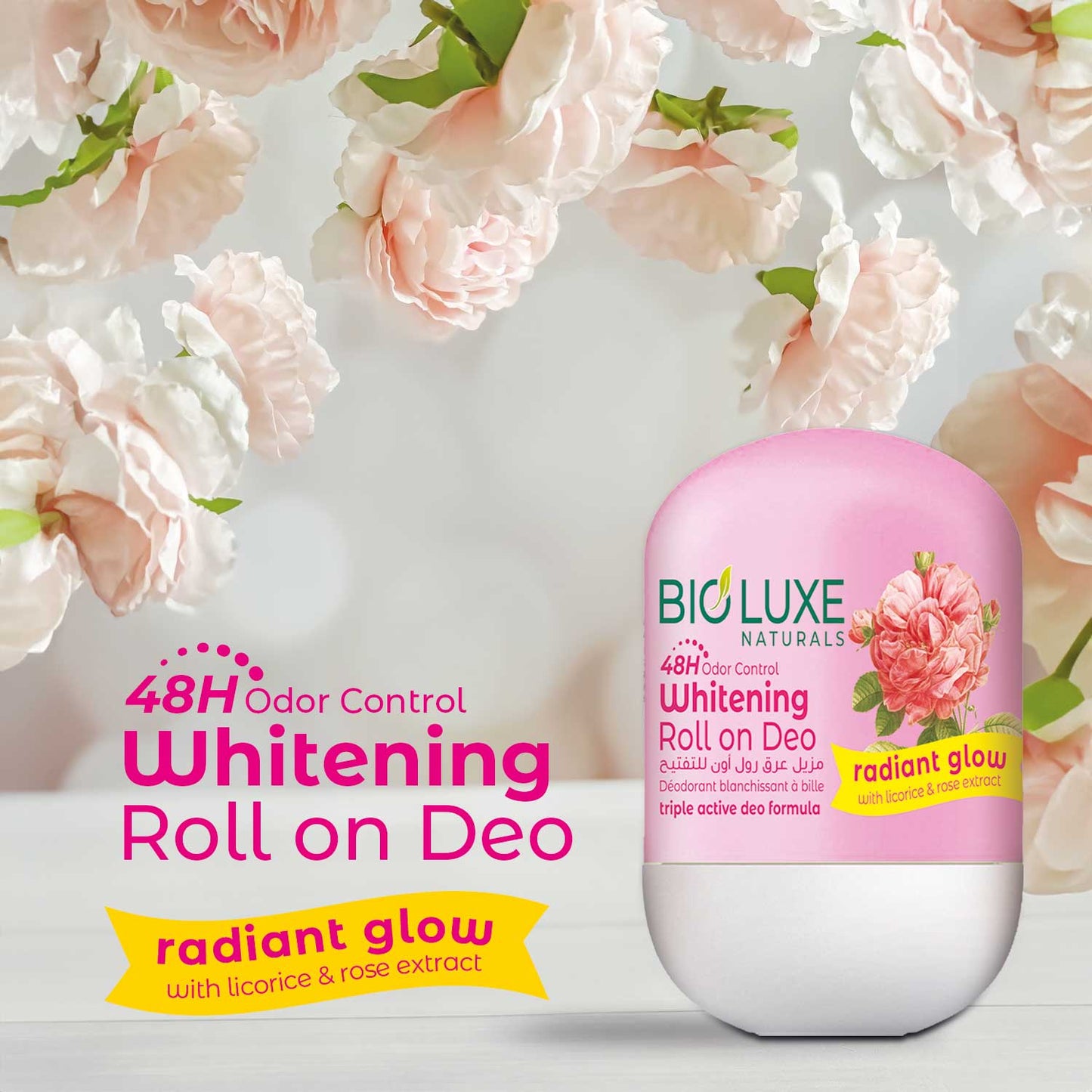 Whitening Radiant Glow Roll On Deo