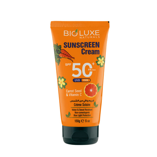 Carrot Seed & Vitamin C Sunscreen Cream SPF 50+