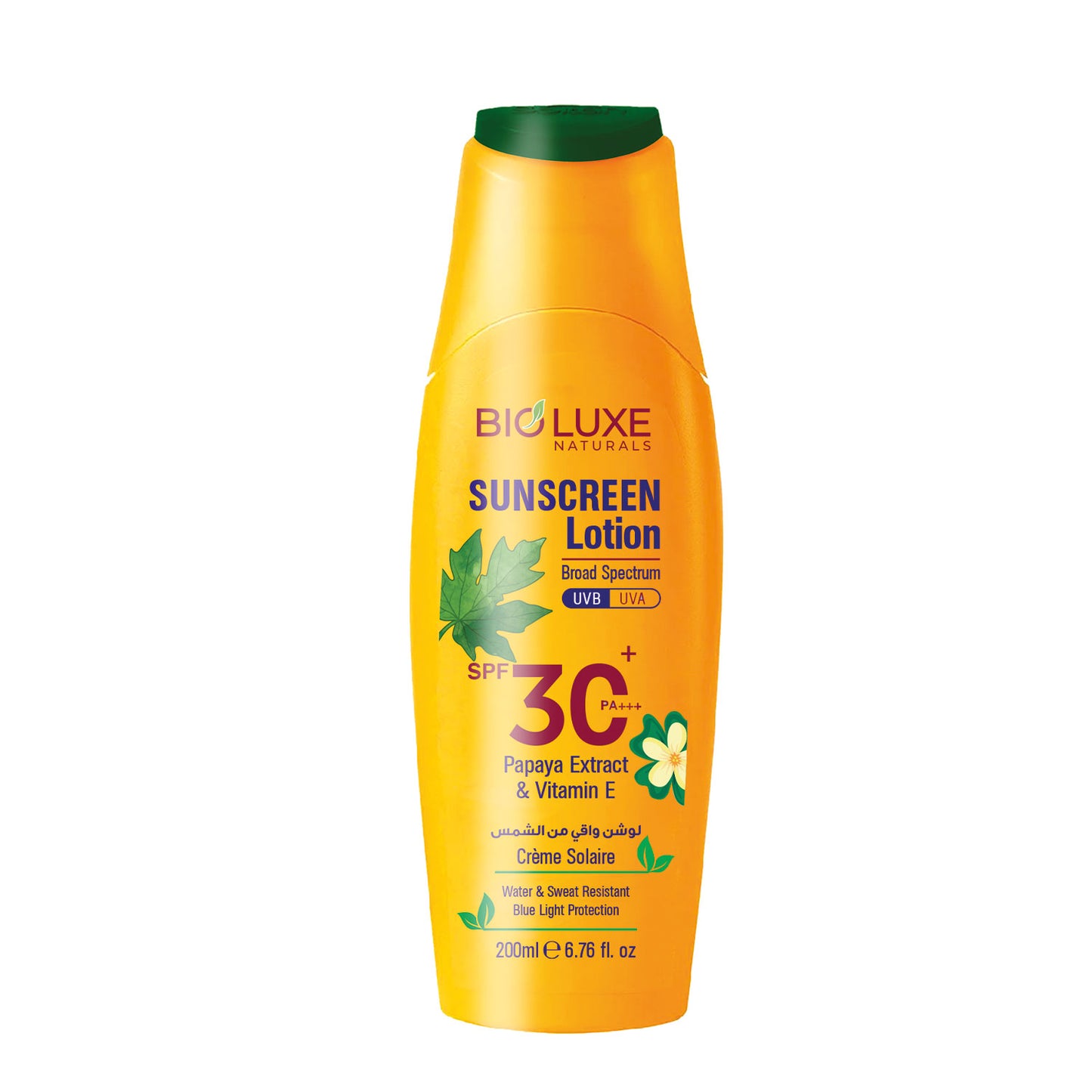 Papaya Extract & Vitamin E Sunscreen Lotion SPF 30+