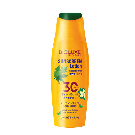 Papaya Extract & Vitamin E Sunscreen Lotion SPF 30+