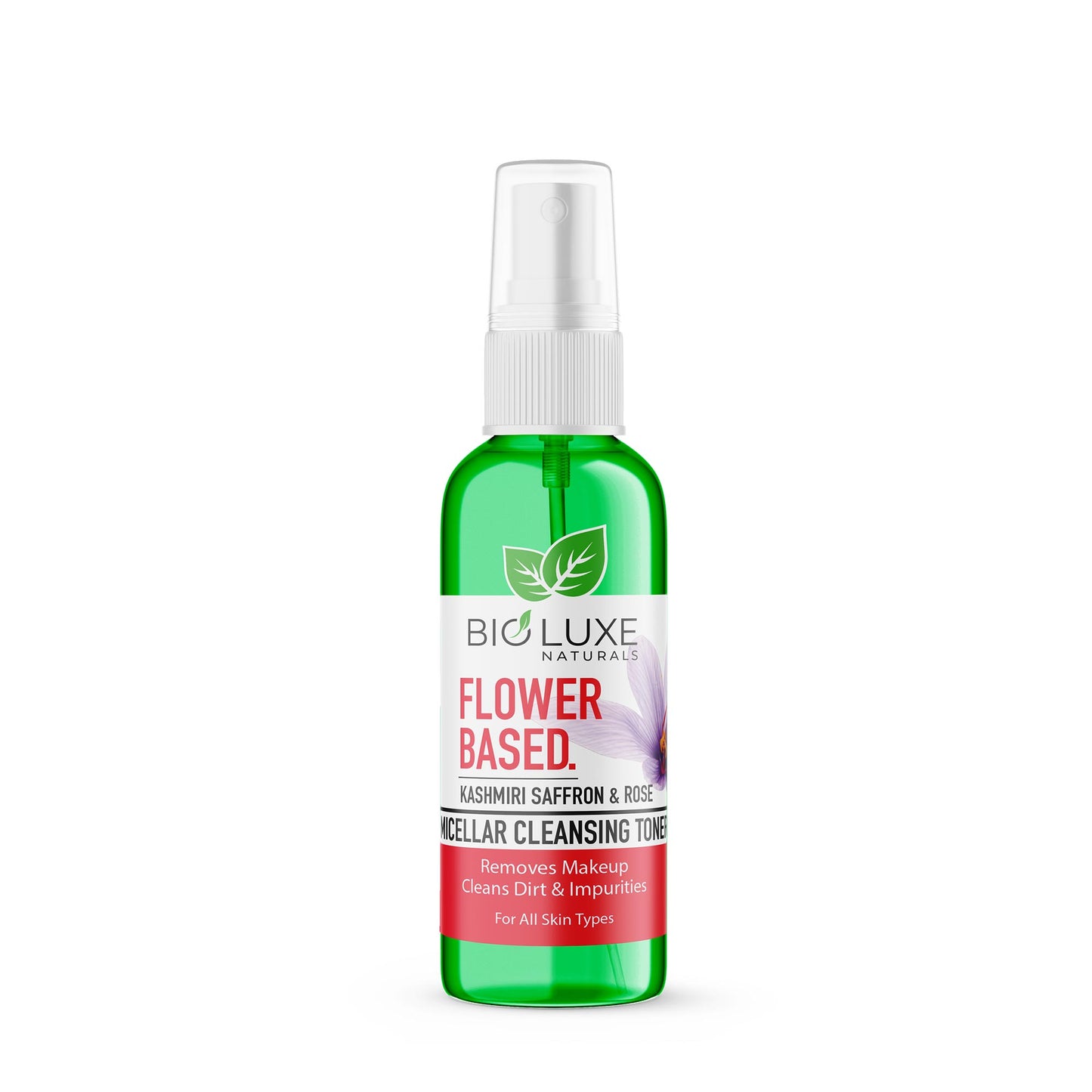 FLOWER BASED KASHMIRI SAFFRON & ROSE MICELLER CLEANSING TONER