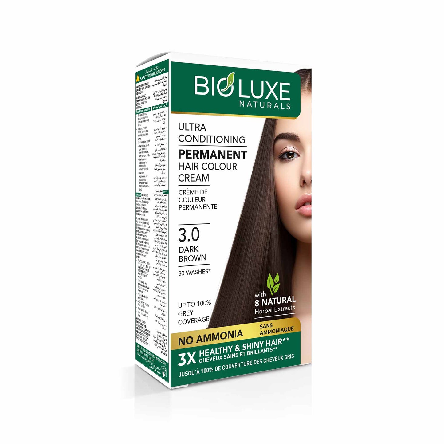 PERMANENT HAIR COLOUR 3.0 DARK BROWN